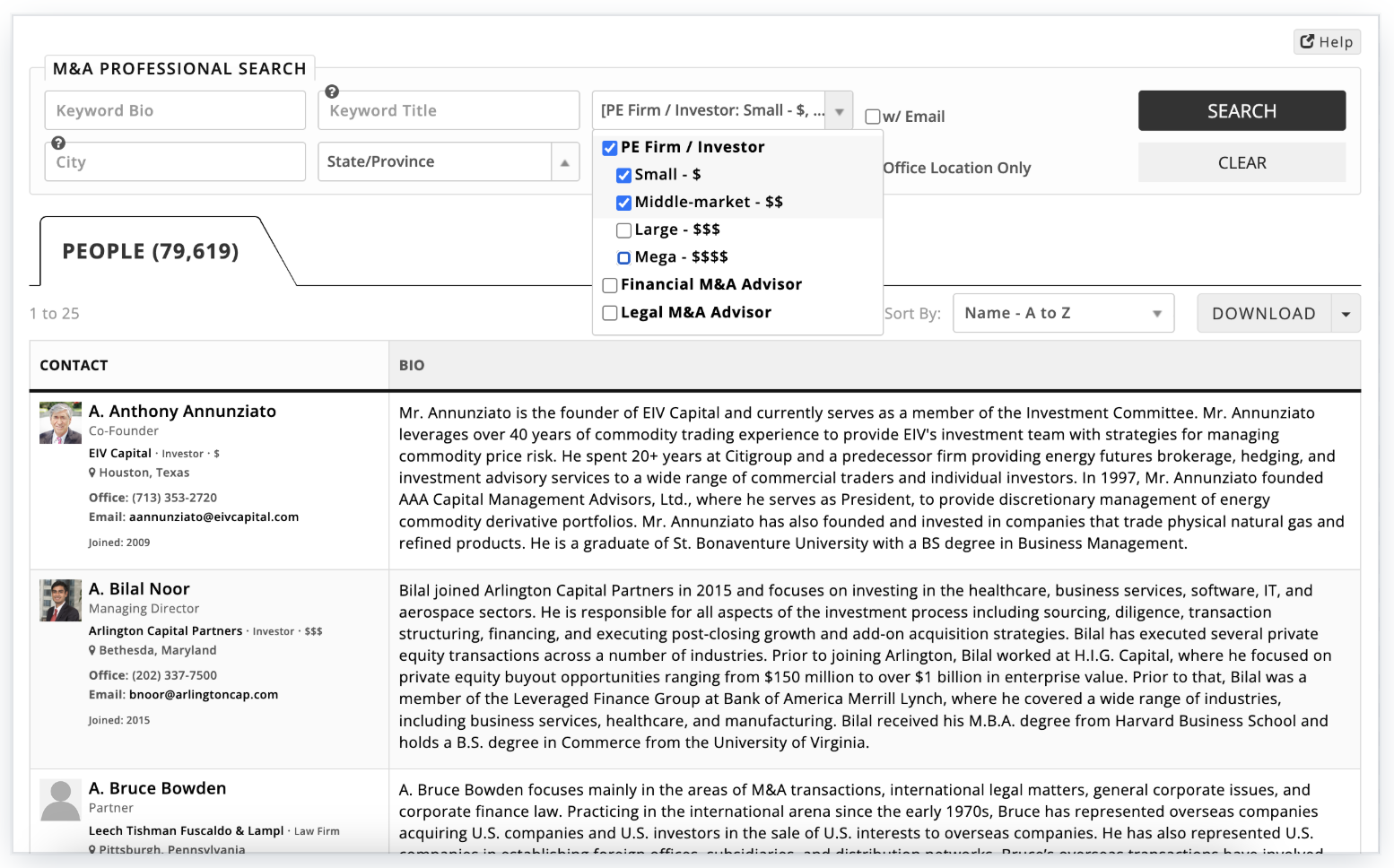 Build Relationships with PE Firms and Advisors